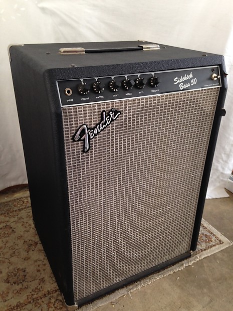 Fender sidekick 50 bass amp deals