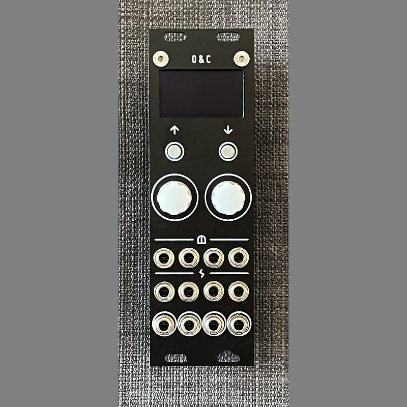 Eurorack Micro Ornament and Crime white knobs Reverb