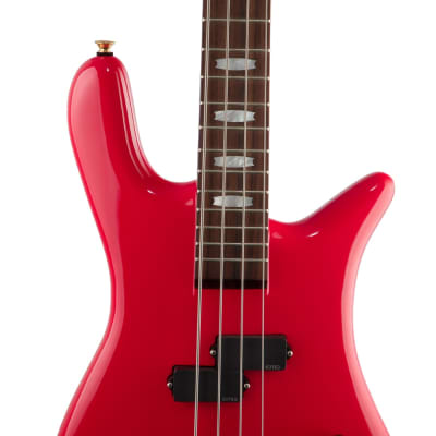 Spector Euro4 Classic Bass Guitar - Solid Red - #21NB16614 - Display Model image 4