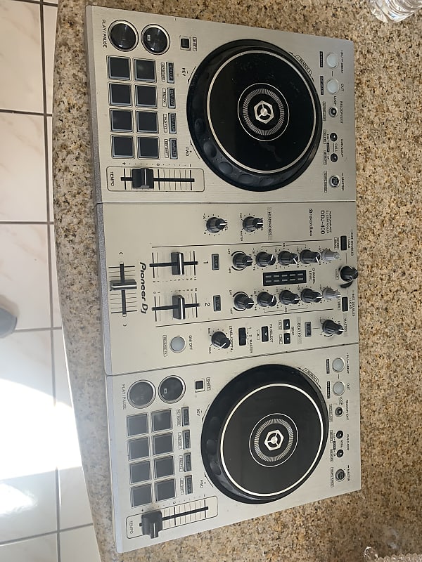 Pioneer DDJ-400 S limited silver recordbox DJ controller | Reverb