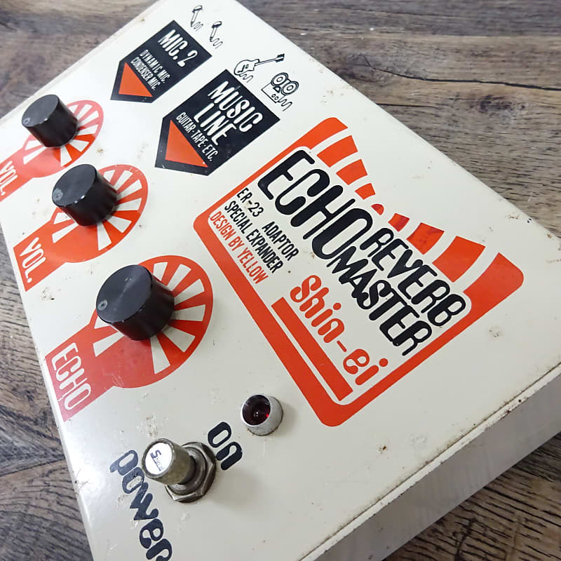 ECHO REVERB MASTER ギターエフェクター Shin-ei Echo Reverb Master ER-23 Japanese Spring Reverb Unit