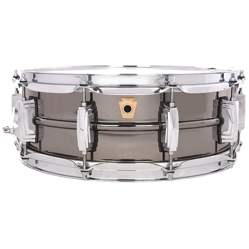 Ludwig LB416 Black Beauty 5x14" Brass Snare Drum image 1