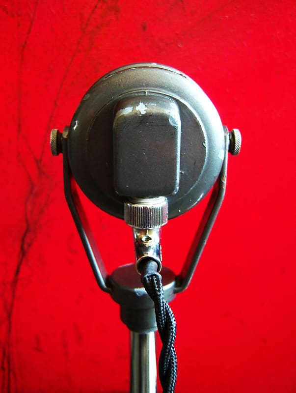 Vintage 1950's Turner 99 model dynamic microphone mod LED