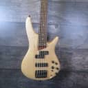 Ibanez SR655NTF Electric Bass 2010s Natural Flat