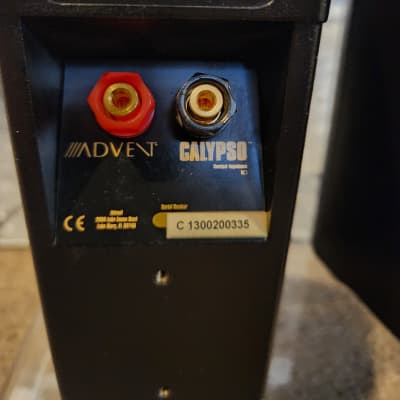 Advent Advent Calypso indoor/outdoor speaker 90s - Black plastic image 6