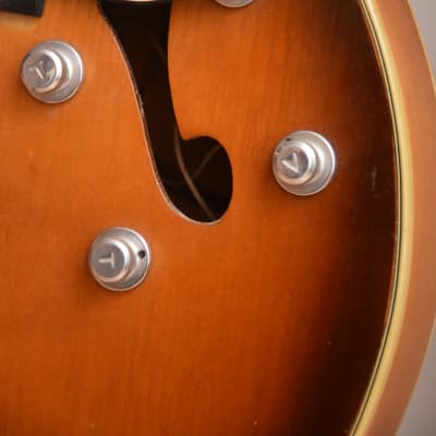 Hüttl Beat King II – 1960s German Vintage Archtop Hollowbody Jazz Guitar image 5
