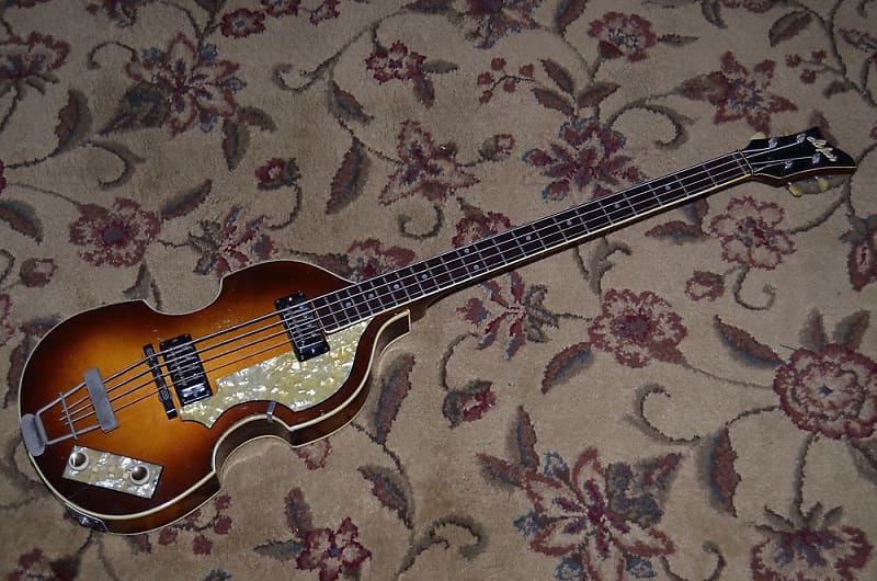 1965 Hofner Beatle Bass model 500/1 Sir Paul Excellent Vintage  Orig. Case image 1