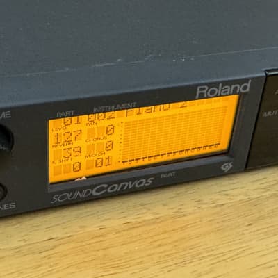 Roland Sound Canvas SC-55 MIDI Sound Generator | Reverb