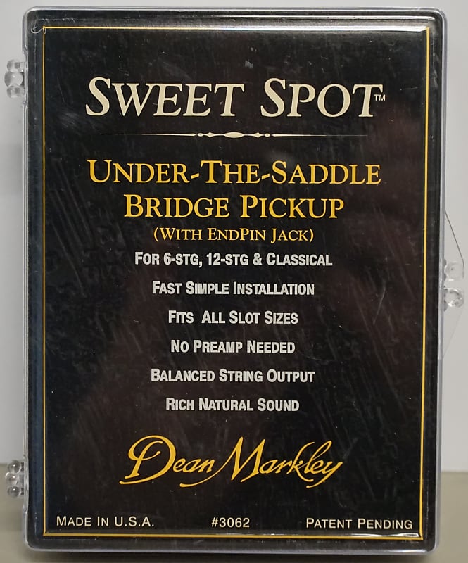 Dean Markley Sweet Spot Under-The-Saddle Bridge Pickup image 1