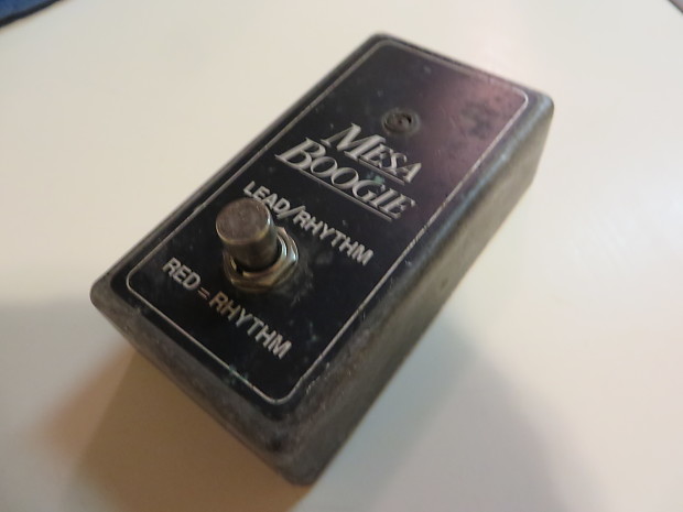 スペシャル特典 Mesa Boogie Lead/Rhythm footswitch | Reverb ギター