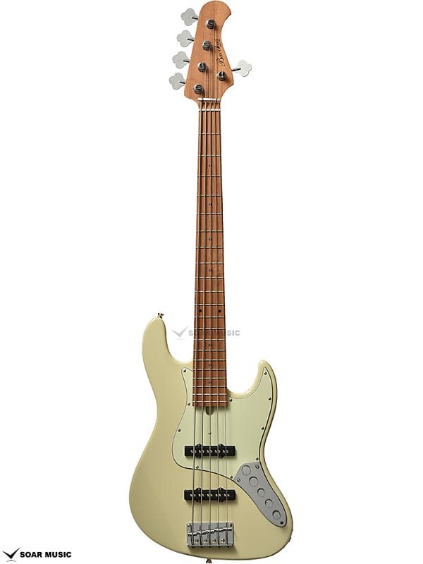 Bacchus WJB5-630-RSM/M-Act OWH 5-String Active Bass Universe Series Roasted  maple neck