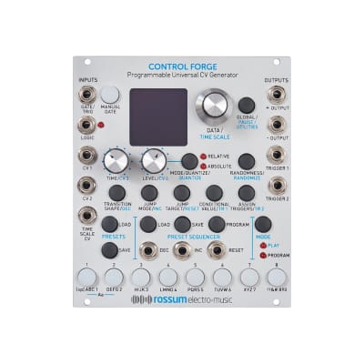 Rossum Electro-Music Control Forge Eurorack CV Generator Module image 4