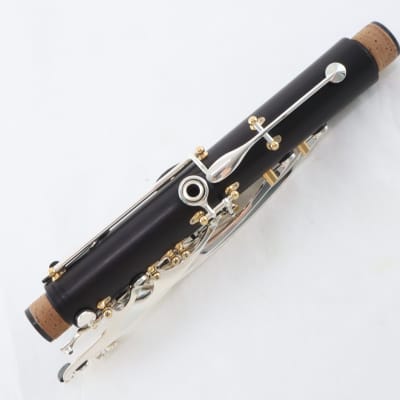 Backun Lumiere Custom Clarinet in A Grenadilla Gold Posts Silver Keys BRAND NEW image 8