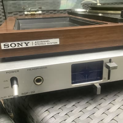 Sony SQP 20 - Sony Corporation Tokyo Quadro 4 chanel stereo record player amplifier image 3