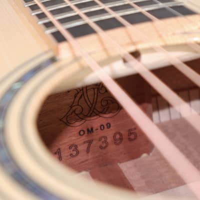 Larrivee USA OM-09 Silver Oak Special Moon Spruce Acoustic Guitar w/ OHSC image 11