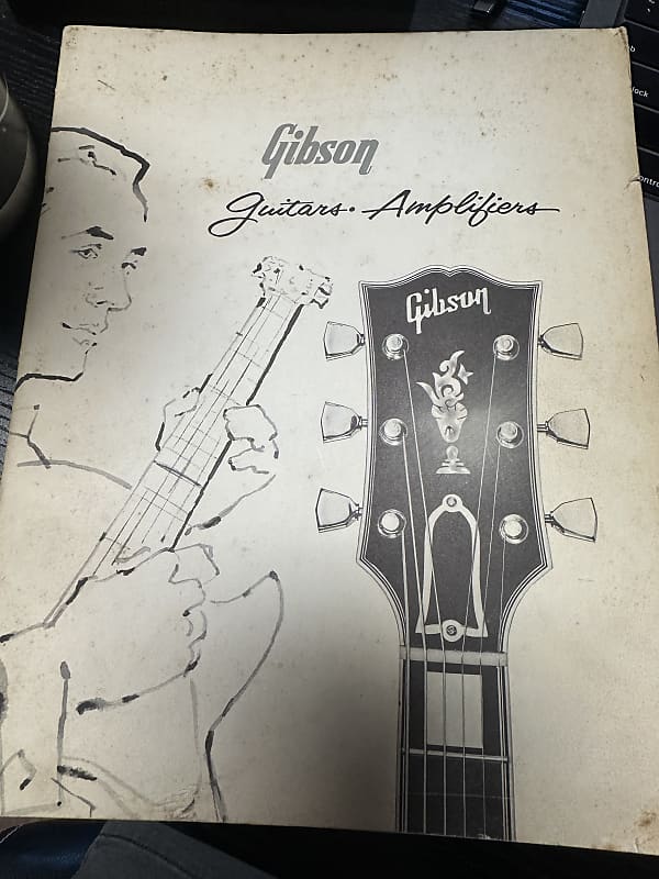 Original Gibson Guitar Catalog Dated May 1960 Reverb