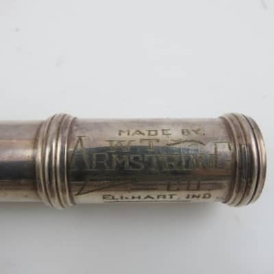 Armstrong 102 Flute with case, USA image 3