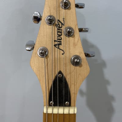 S-style solid body used electric guitar with HSS pickup configuration and maple fretboard.  i think it’s a Yairi. image 5