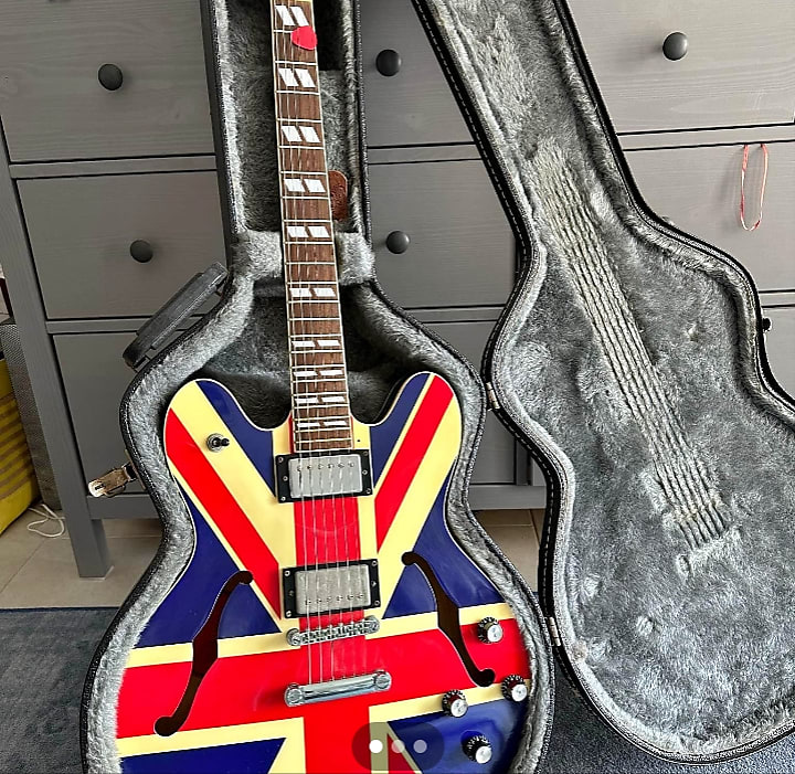 Epiphone supernova store union jack