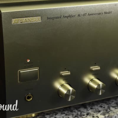 Sansui AU-07 Anniversary Model Integrated Amplifier in Sansui AU-07 Anniversary Model Integrated Amplifier in