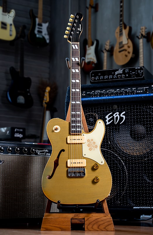 Bruno Guitars TN-295 Relic - Brass Powder Gold | Reverb