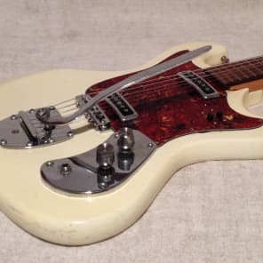 Vintage Kingston / Kawai SG Copy Guitar White MIJ Made In Japan image 8