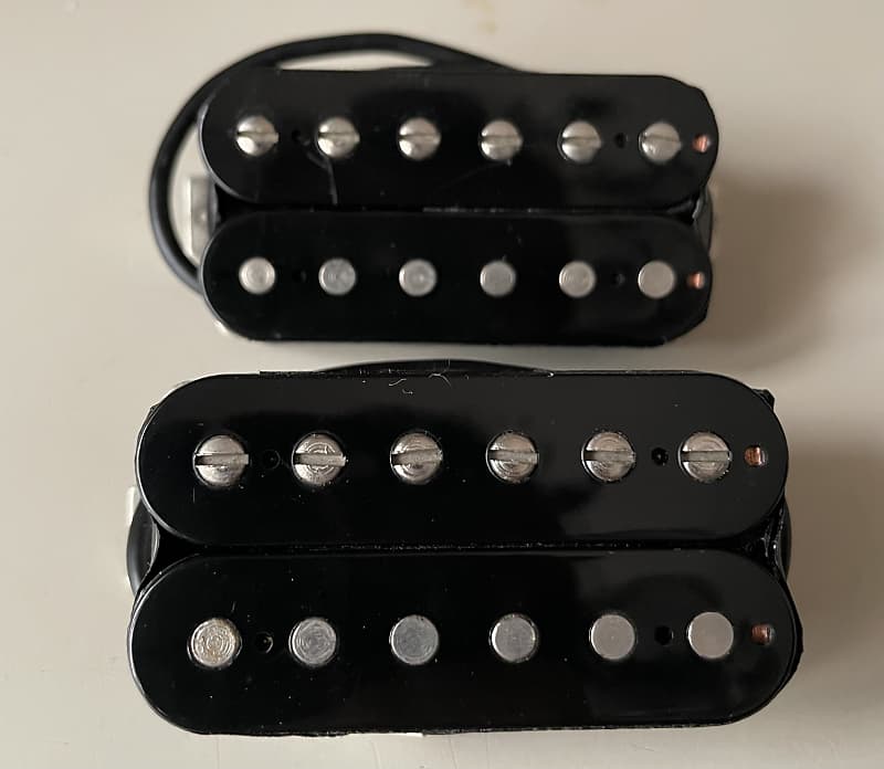 Gibson 490T 490R solderless pickups with left handed electronics