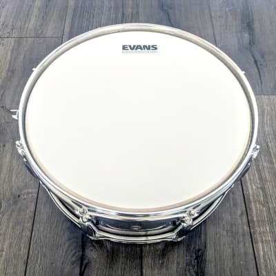 Pearl Export EXR Snare Drum 14" x 5.5" Silver Sparkle w/ Evans Heads image 6