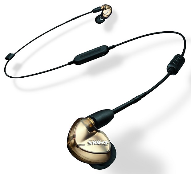 Shure SE535 Sound Isolating Earphones - Bronze w/ Bluetooth Remote