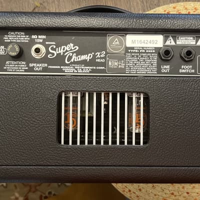 Fender Super Champ X2 HD 2-Channel 15-Watt Guitar Amp Head | Reverb