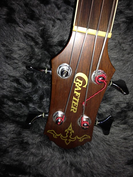 Crafter BA 400EQ/N Acoustic Bass w/ Hardshell Case | Reverb