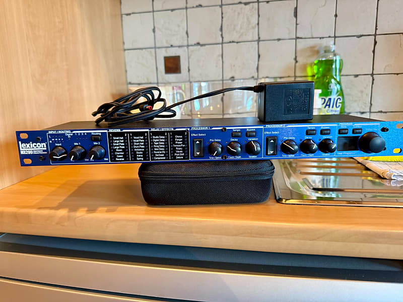 Lexicon MX200 Dual Reverb Effects Processor 2010s - Black