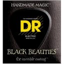 DR Strings Black Beauties Black Colored Bass Strings: Medium 45-105