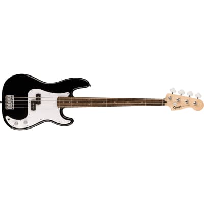 Fender Squier Sonic Precision Bass Guitar Black - 0373900506 image 1