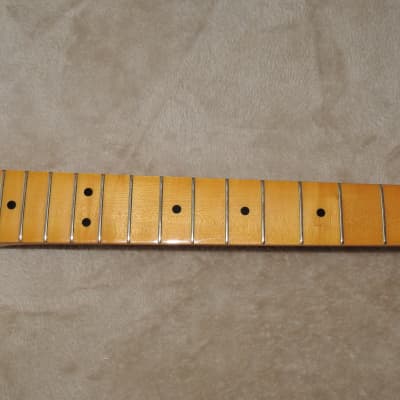 2008 Squier 50s Classic Vibe Stratocaster Neck With Tuners Maple Tinted Gloss Poly ! image 3