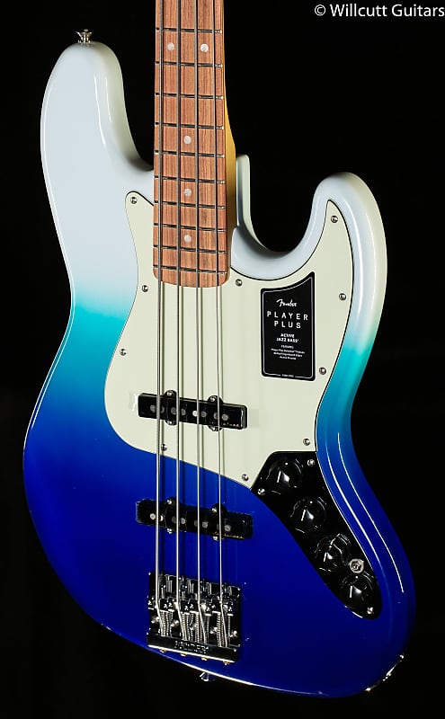 [極美品]Fender Mexico Player Plus Jazz Bass Fender Player Plus Jazz Bass (MEX, PF) - 3-color sunburst