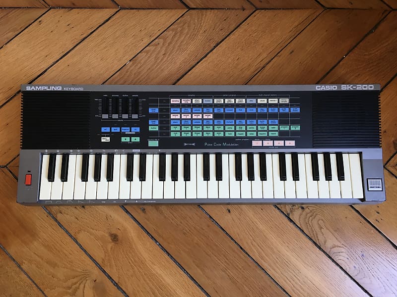 Casio SK-200 Sampling Keyboard 1987 | Reverb Czechia