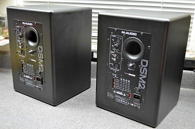 M-AUDIO STUDIOPHILE DSM2 POWERED MONITORS