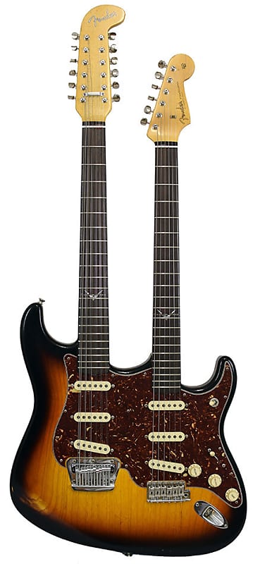 Double neck outlet stratocaster