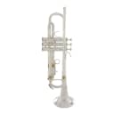 Bach TR200S Step Up B-Flat, Made In USA, Trumpet Outfit - Silver Plated - Mint, Open Box