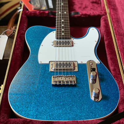 Fender Japan Limited Edition Domestic Only FSR 1960's Custom Telecaster Blue Sparkle Alder/Rosewood MIJ Japan w/ HSC for sale
