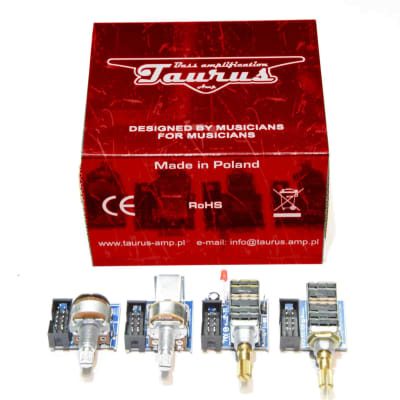 ベース GLOCKENKLANG Onboard preamp 3-band Glockenklang 3-Band Electr. -stacked 4 Poti – United States