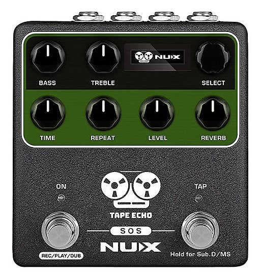 美品 NUX Tape Echo NDD-7（純正電源アダプター付き） NUX NDD-7 Tape Echo – Eclipse Music