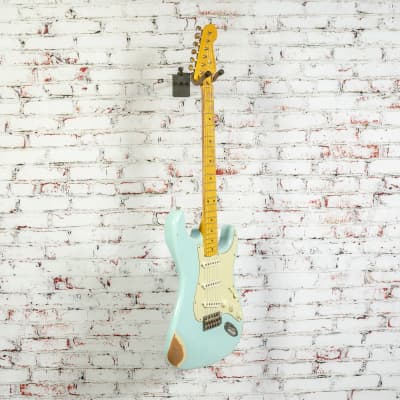 Nash Guitar - S-63 - Electric Guitar - Alder Sonic Blue - USED image 3