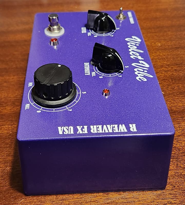 R. Weaver Violet Vibe w/ box & manual | Reverb