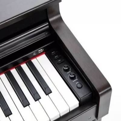 CHASE CDP 357 Grand Digital Electric Piano Cabinet Bundle - Premium Rosewood image 10