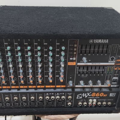 Yamaha EMX860st Powered Mixer 8 Channel 600W, Effects, EQ, More | Reverb