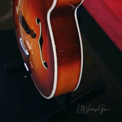 Kay Sherwood Deluxe Archtop Guitar - Late 40's to Early 50's - Sunburst Finish image 13