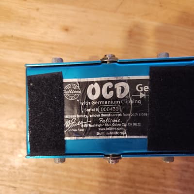 Fulltone Custom Shop OCD-GE Germanium Overdrive