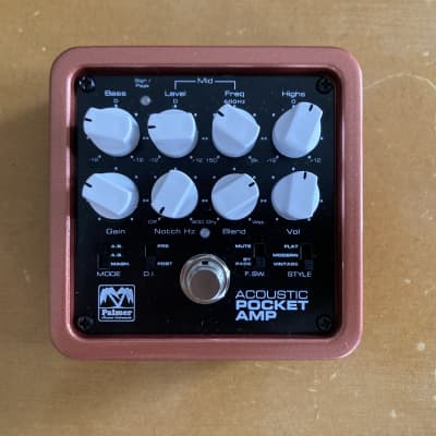 Reverb.com listing, price, conditions, and images for palmer-acoustic-pocket-amp